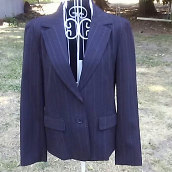 Rafaella Jackets & Blazers - RAFAELLA 2 Piece Pinstripe Suit 8